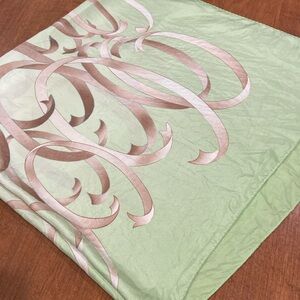 Carlisle silk green scarf